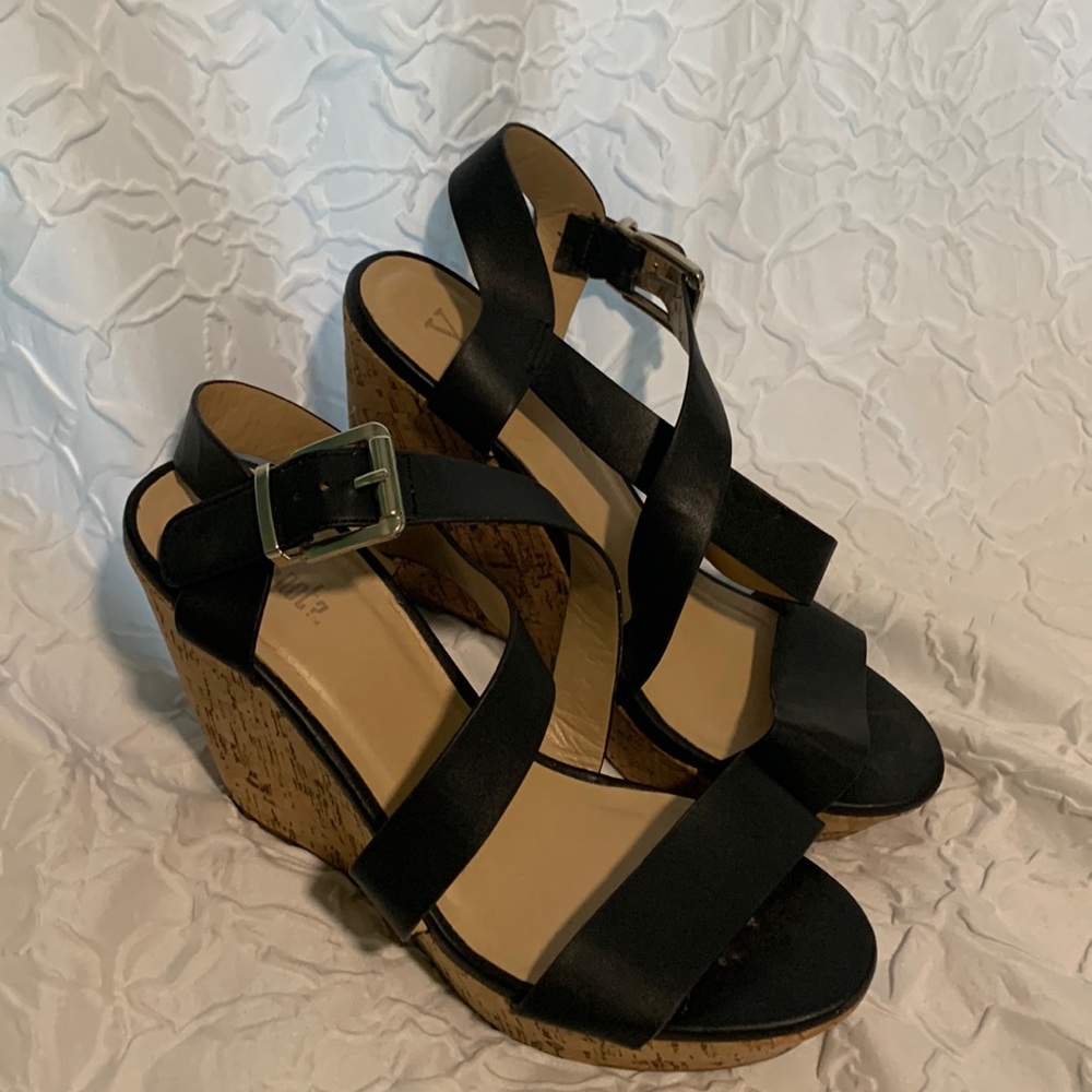 Strappy Wedges